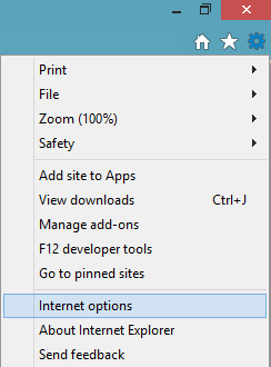 Activa, desactiva l'opció de descàrrega de fitxers a Internet Explorer al Windows 8.1
