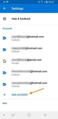 Comment ajouter plusieurs comptes à l'application Outlook pour Android et iPhone