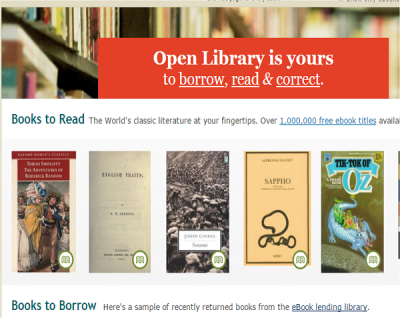 lataa ilmaisia ​​e-kirjoja laillisesti avoimesta kirjastosta