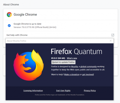 Windows 10 で Chrome と Firefox の自動更新を無効にする方法