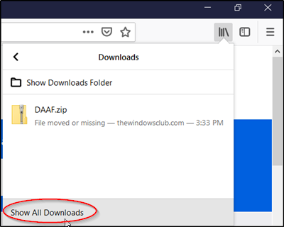 Chrome या Firefox आपके कंप्यूटर पर फ़ाइलों को डाउनलोड या सहेज नहीं सकता है