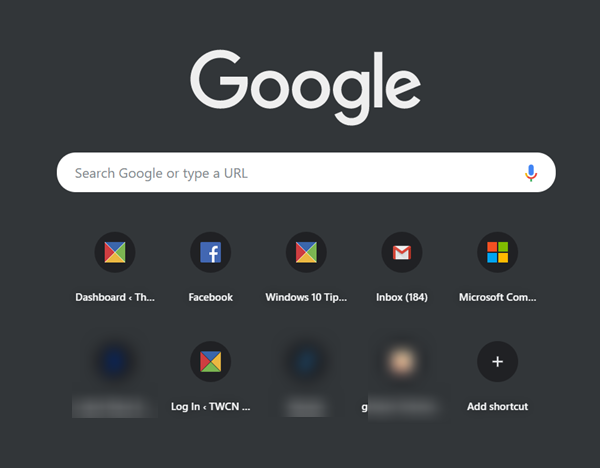 Activer le mode sombre de Google Chrome