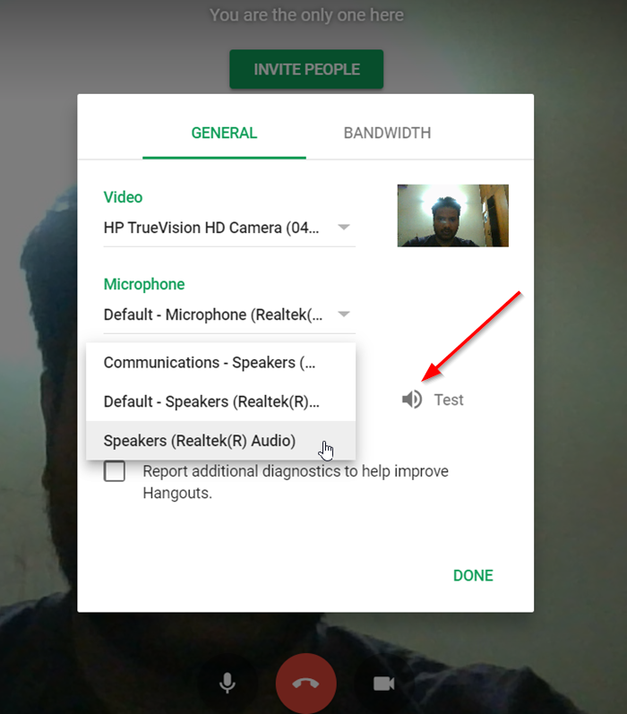 Google Hangouts audio- of videogesprek werkt niet
