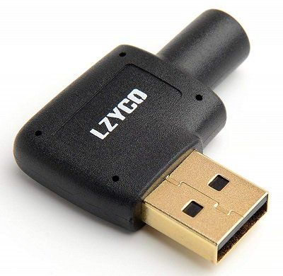 LZYCO USB बाहरी स्टीरियो ऑडियो ध्वनि अनुकूलक