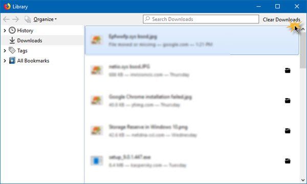 Mozilla Firefox se congela en una computadora con Windows 10