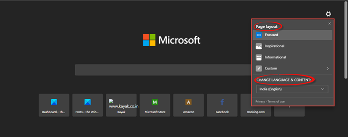 Přizpůsobte si nový prohlížeč Microsoft Edge