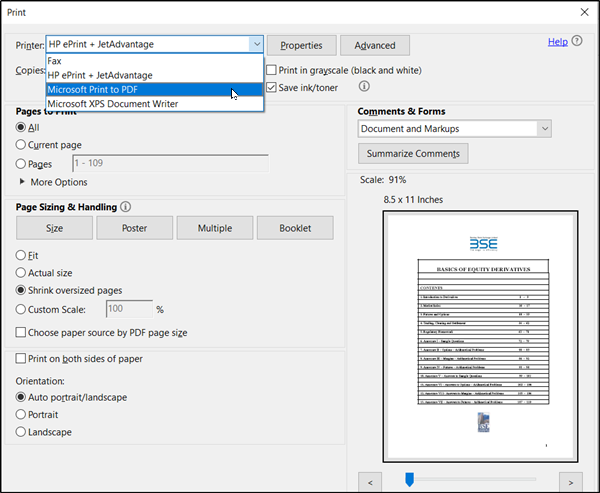 Text PDF zmizí při úpravách nebo ukládání souboru ve Windows 10