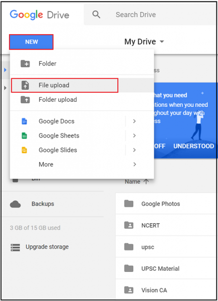 Google ड्राइव का उपयोग करके एक्सेल फाइल को पीडीएफ में ऑनलाइन कैसे कन्वर्ट करें