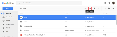 Cara memindahkan hak milik fail dan folder di Google Drive