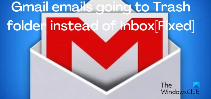 Τα μηνύματα ηλεκτρονικού ταχυδρομείου του Gmail πηγαίνουν στον φάκελο Κάδος απορριμμάτων αντί για τα Εισερχόμενα [Διορθώθηκε]