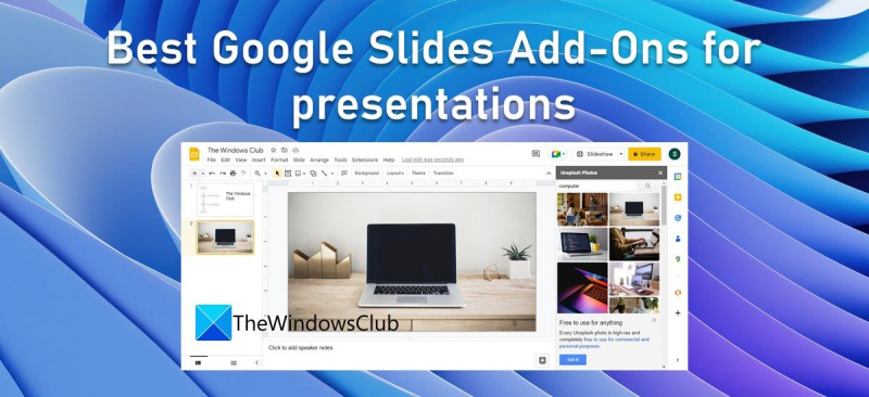 Cele mai bune suplimente de prezentare Google Slides