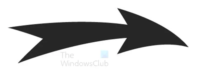   Com fer fletxes a Illustrator: exemple arrow_standard