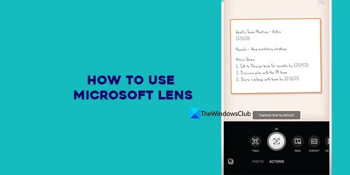 Microsoft Lens gebruiken: een beginnershandleiding