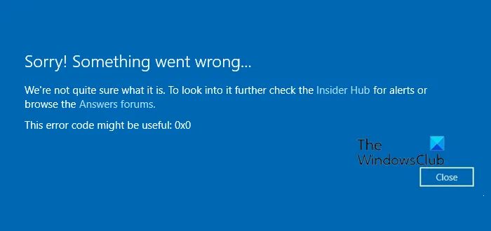 Comment réparer le code d'erreur 0x0 0x0 sur les ordinateurs Windows