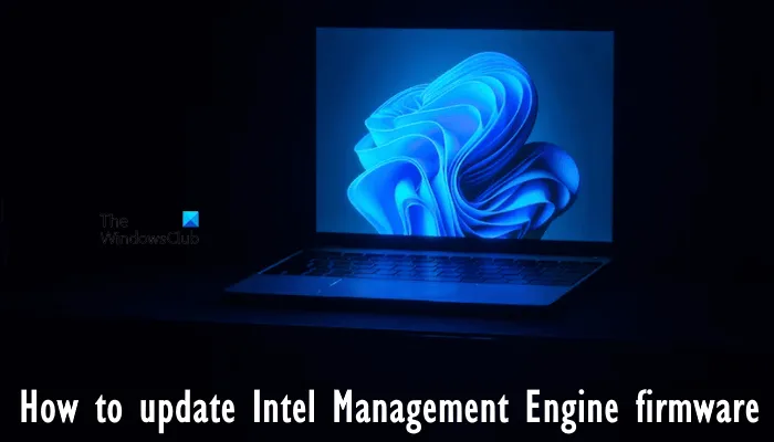 כיצד לעדכן את הקושחה של Intel Management Engine?
