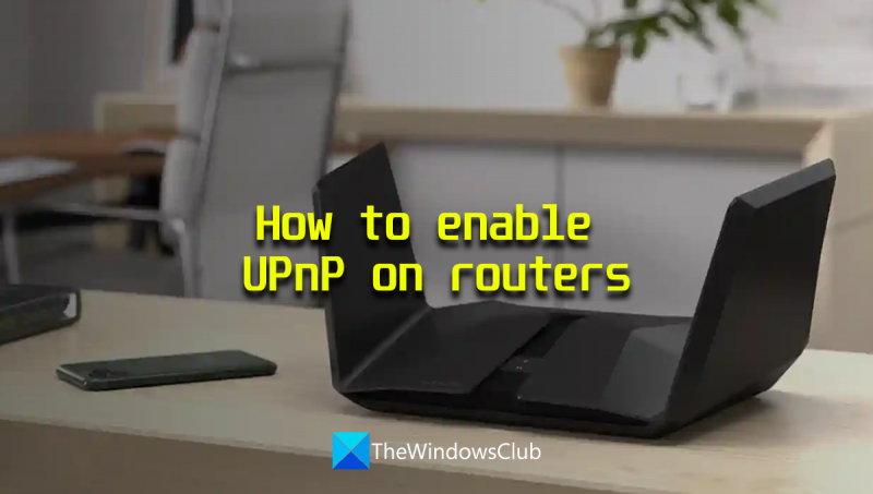 Sådan aktiverer du UPnP på routere