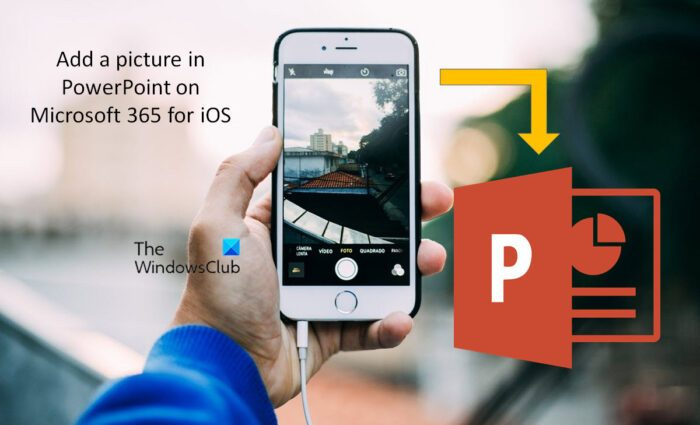 كيفية إضافة صورة في PowerPoint من iPad أو iPhone