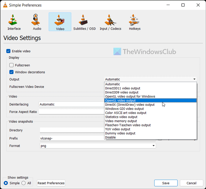VLC nefunguje na Windows 11