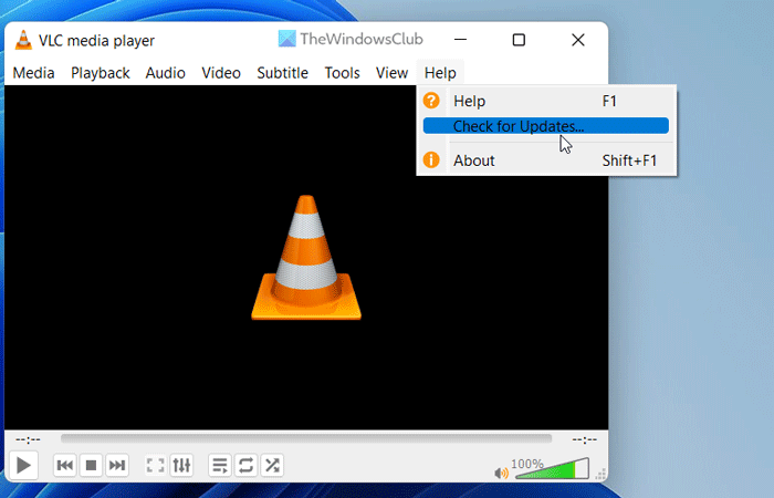 VLC لا يعمل على Windows 11