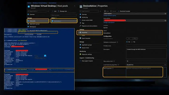   Activeu la redirecció d'àudio i vídeo per a l'escriptori virtual de Windows