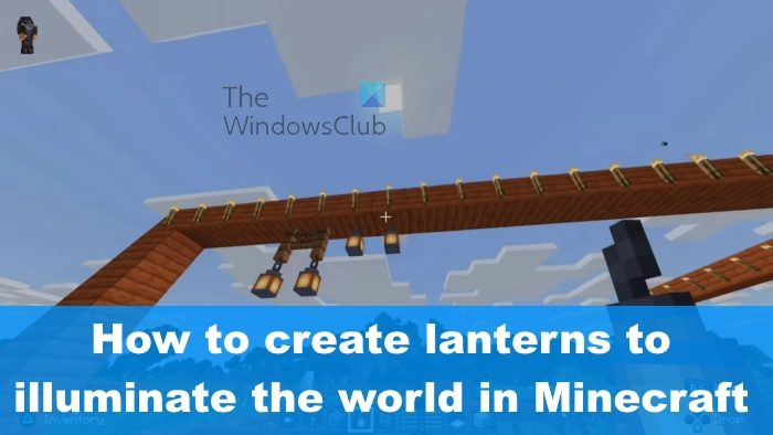 Com fer una llanterna a Minecraft per il·luminar el món