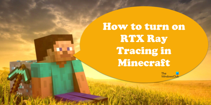Minecraft'ta RTX Işın İzleme nasıl açılır
