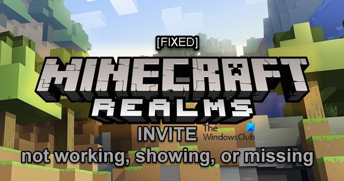 Kan de opgegeven naam niet uitnodigen of er ontbreken uitnodigingen in Minecraft