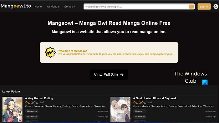 MangaOwl no funciona o no funciona; ¿Cómo solucionarlo y acceder a él?