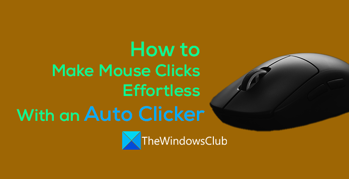 Automatisez les clics de souris à l'aide de OP Auto Clicker pour Windows 11/10