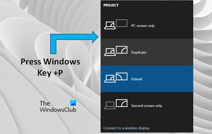 Druhý monitor se po aktualizaci nezobrazuje ve Windows 11/10