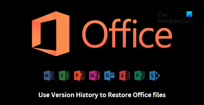 Paano gamitin ang History ng Bersyon para i-restore ang mga Office file