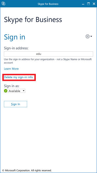 השבת או הסר לחלוטין את Skype for Business מ- Windows 10
