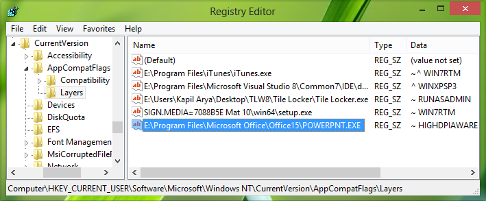 REGEDIT の修正: Windows 8 で一時的なプロファイル エラーが発生してログインしている