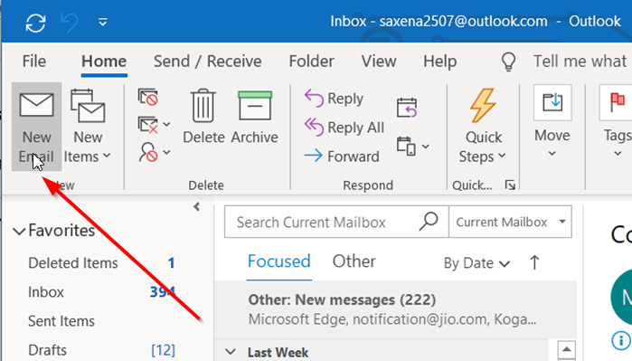 Outlook'ta e-posta iletme nasıl engellenir
