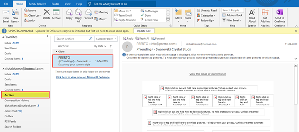 Comment envoyer un e-mail dans Outlook