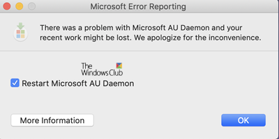 Microsoft AU Daemon