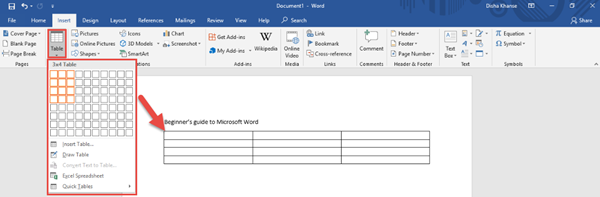 Vodič za Microsoft Word - Windows Club