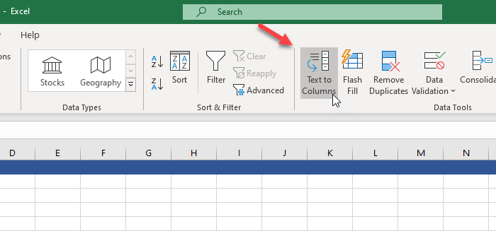 Kako podijeliti tekst na stupce u Excelu i Google tablicama