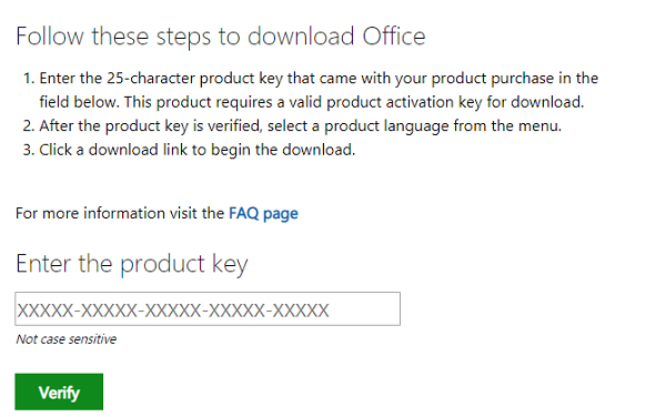 Prenesite starejše različice Microsoft Officea