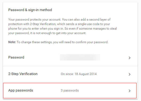 Outlook se ne more povezati z Gmailom, nenehno prosi za geslo-2