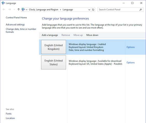 Microsoft Office で言語を変更する方法