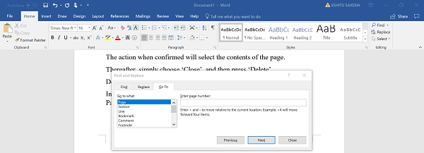 Hur man tar bort en tom sida i slutet av ett Microsoft Word-dokument