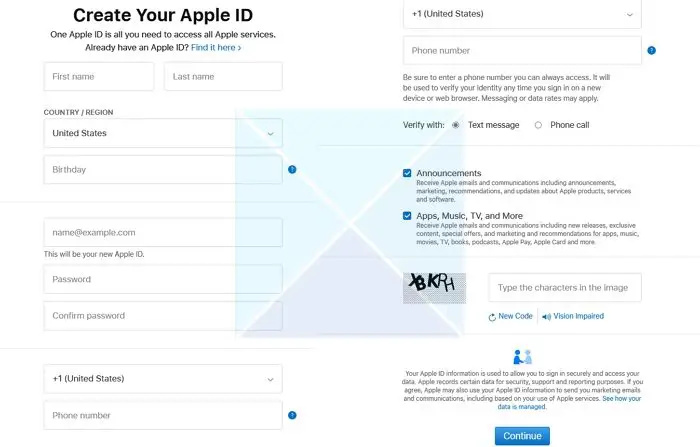   Как создать новый Apple ID бесплатно