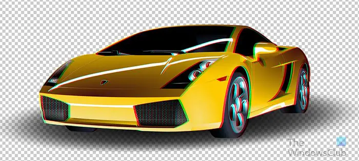   Sådan opretter du 3D Retro-effekt i Photoshop - 5 tryk