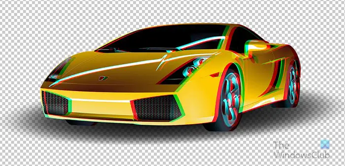   Hur man skapar 3D Retro-effekt i Photoshop - 10 tryck