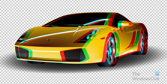   كيفية إنشاء تأثير 3D Retro في Photoshop - 20 نقرة