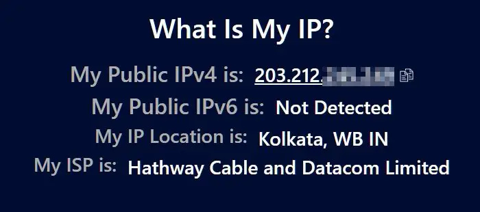   Care este IP-ul meu