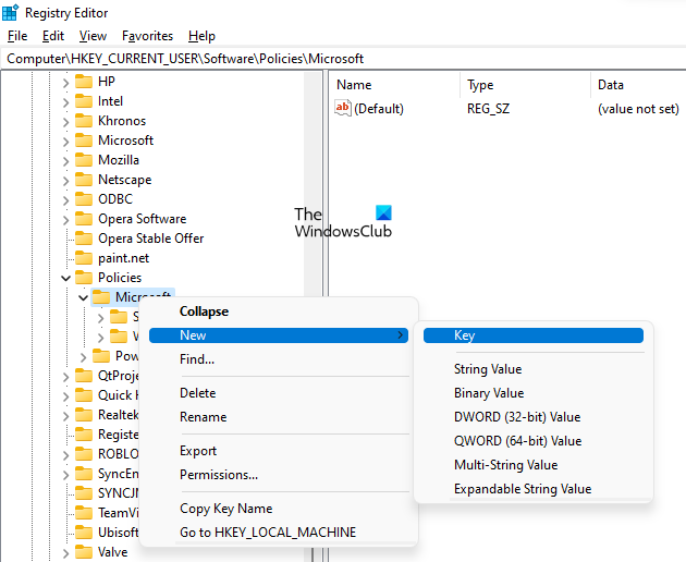 Stvorite podključ sustava Office pod ključem Microsoft