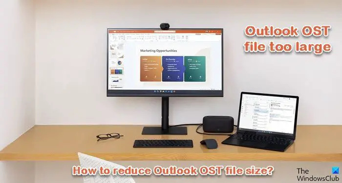 Kā samazināt liela Outlook OST faila lielumu