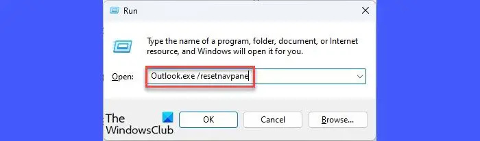   Restablecer la configuración del panel de navegación en Outlook